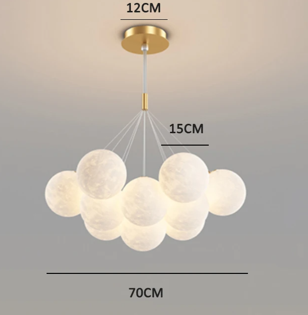 DreamGlow - Hängeleuchte Kinderzimmer 3D-Druck Design aus