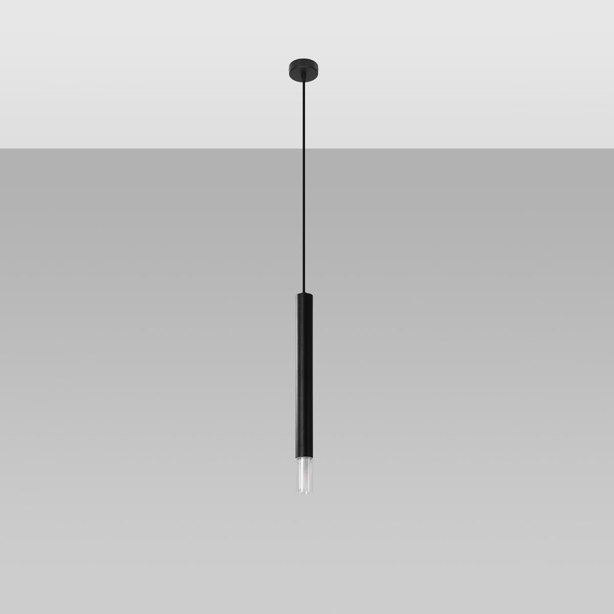 WEZYR - 1 Pendelleuchte, schwarz