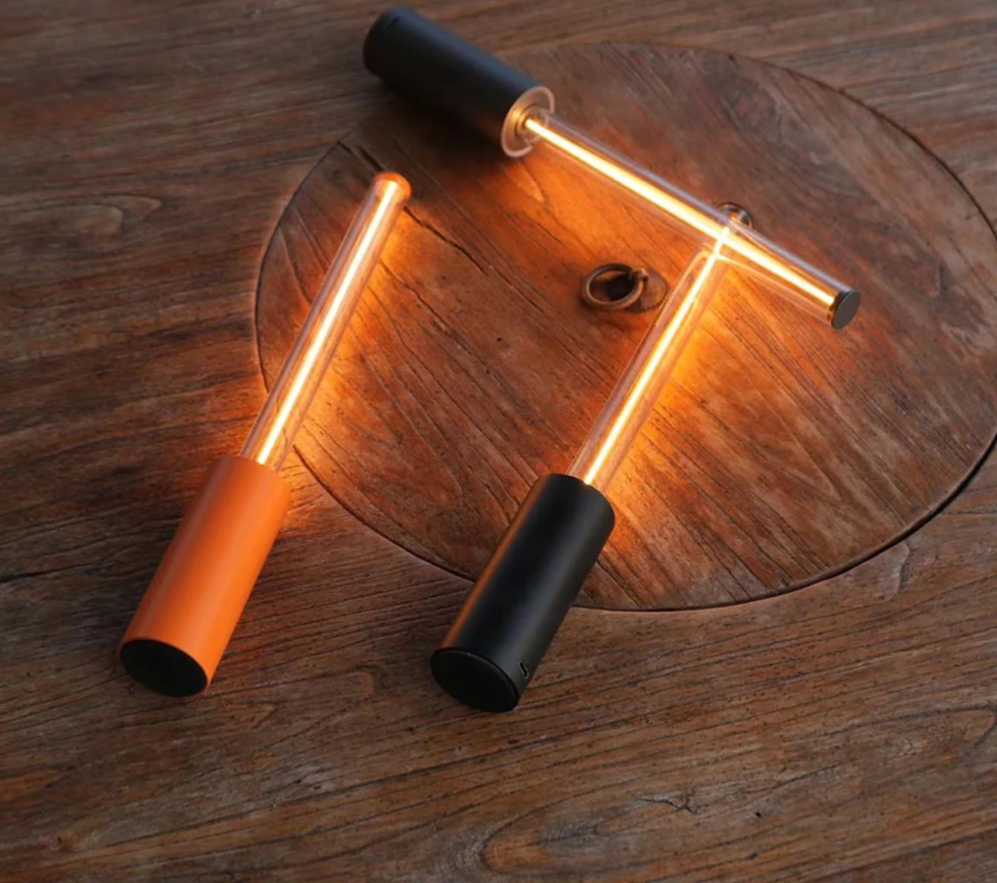 Noctua - LED-Nachttischlampe mit Atemlicht und