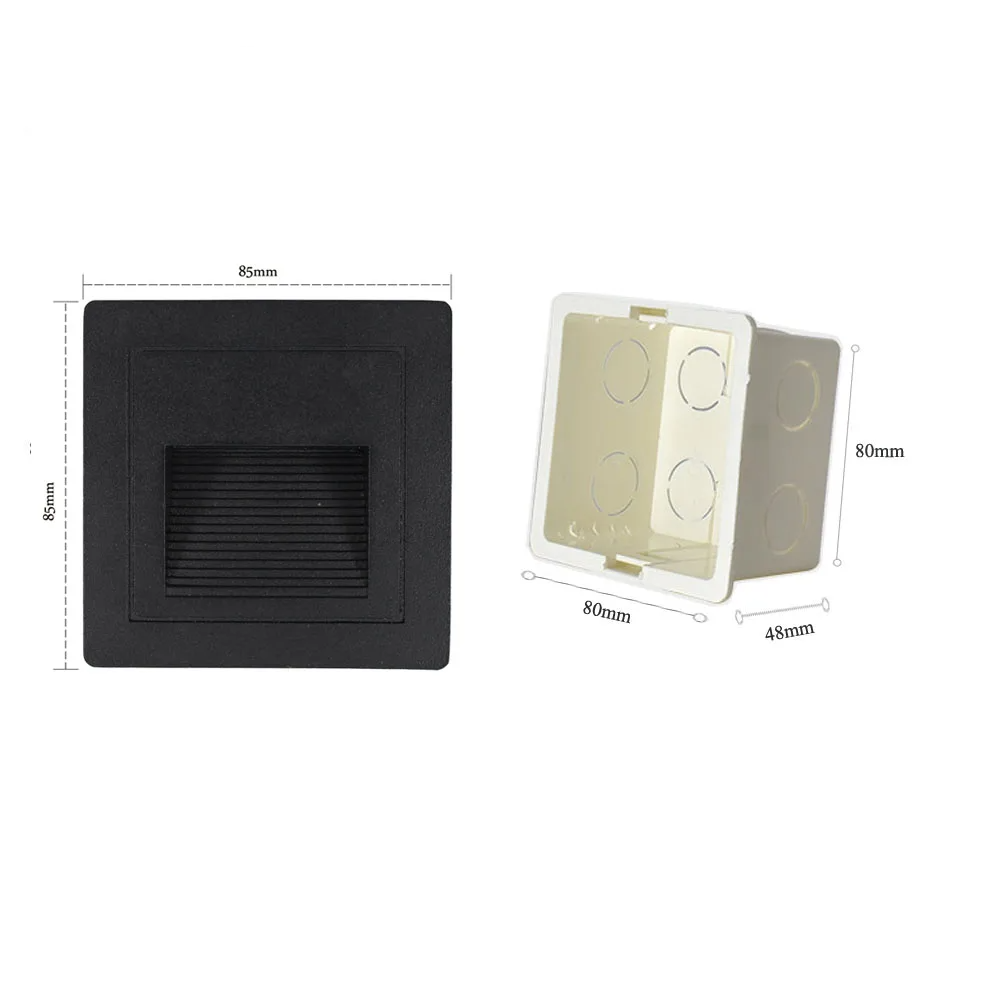 Jardo - 3-W-LED-Einbauleuchte für Treppenhäuser, Schutzart