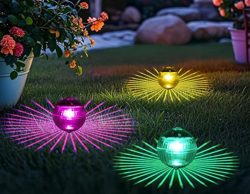 Schwimmende - Solar-RGB-Poolleuchte IP65
