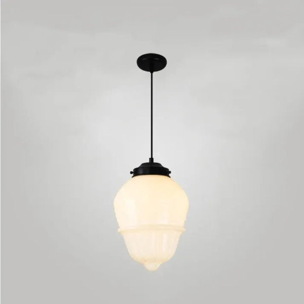 Orbita - Vintage-Pendelleuchte aus mattiertem Glas