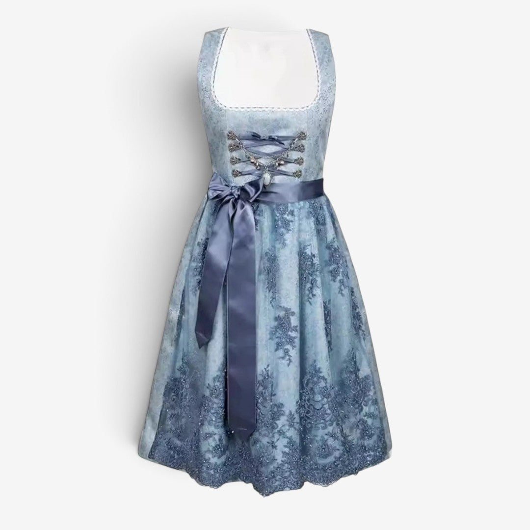 Elegantes Damen-Dirndl mit ausgestelltem Rock