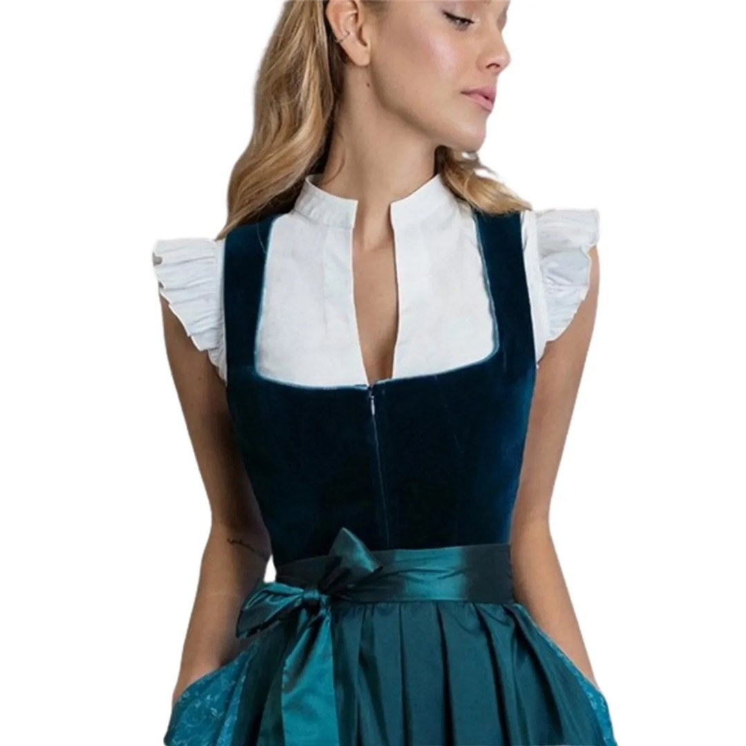 Elegante Dirndlbluse für Damen mit Knöpfen