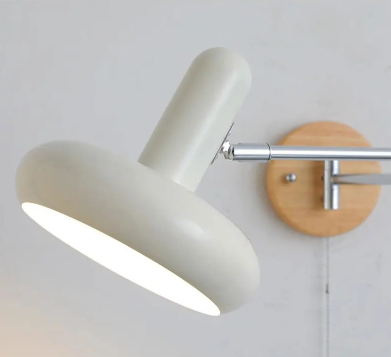 Lumera - Vintage Teleskop-Wandleuchte mit Schwenkarm