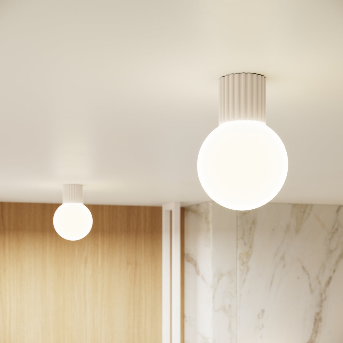 HALO - Wandleuchte HALO Beige IP44