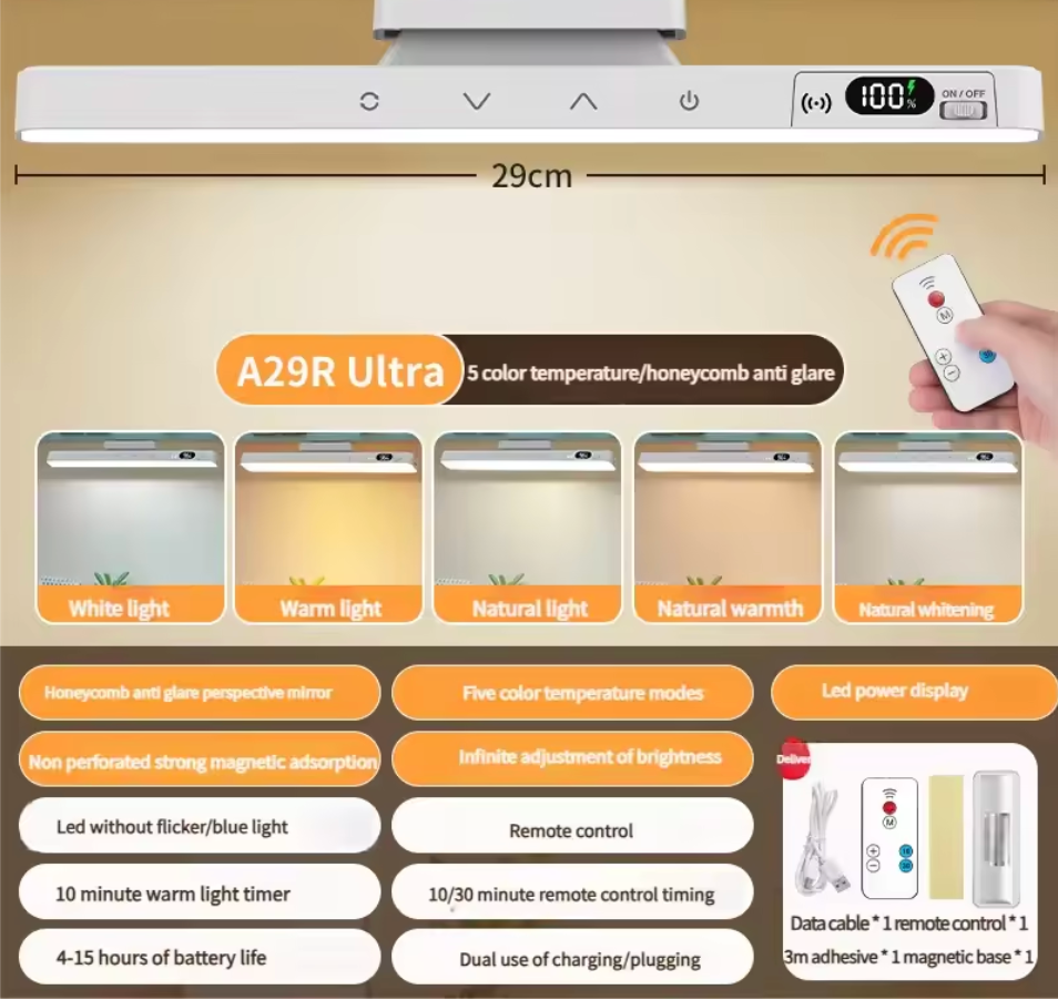 Wiederaufladbares - Nachtlicht (5 W) mit 2500-mAh-Akku