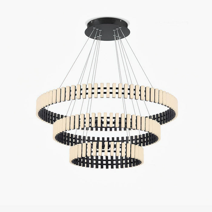 Celira - LED-Kronleuchter-Pendelleuchte im Karussell-Design