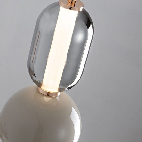 Nordic - Creative Pendelleuchte aus Eisen und Glas