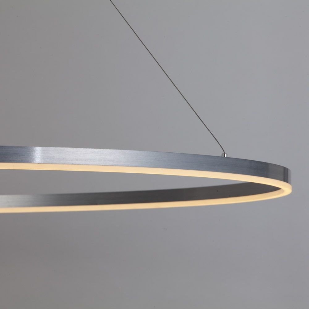 Ø100 - LED-Ringpendelleuchte Ø100 cm mit Direktlicht