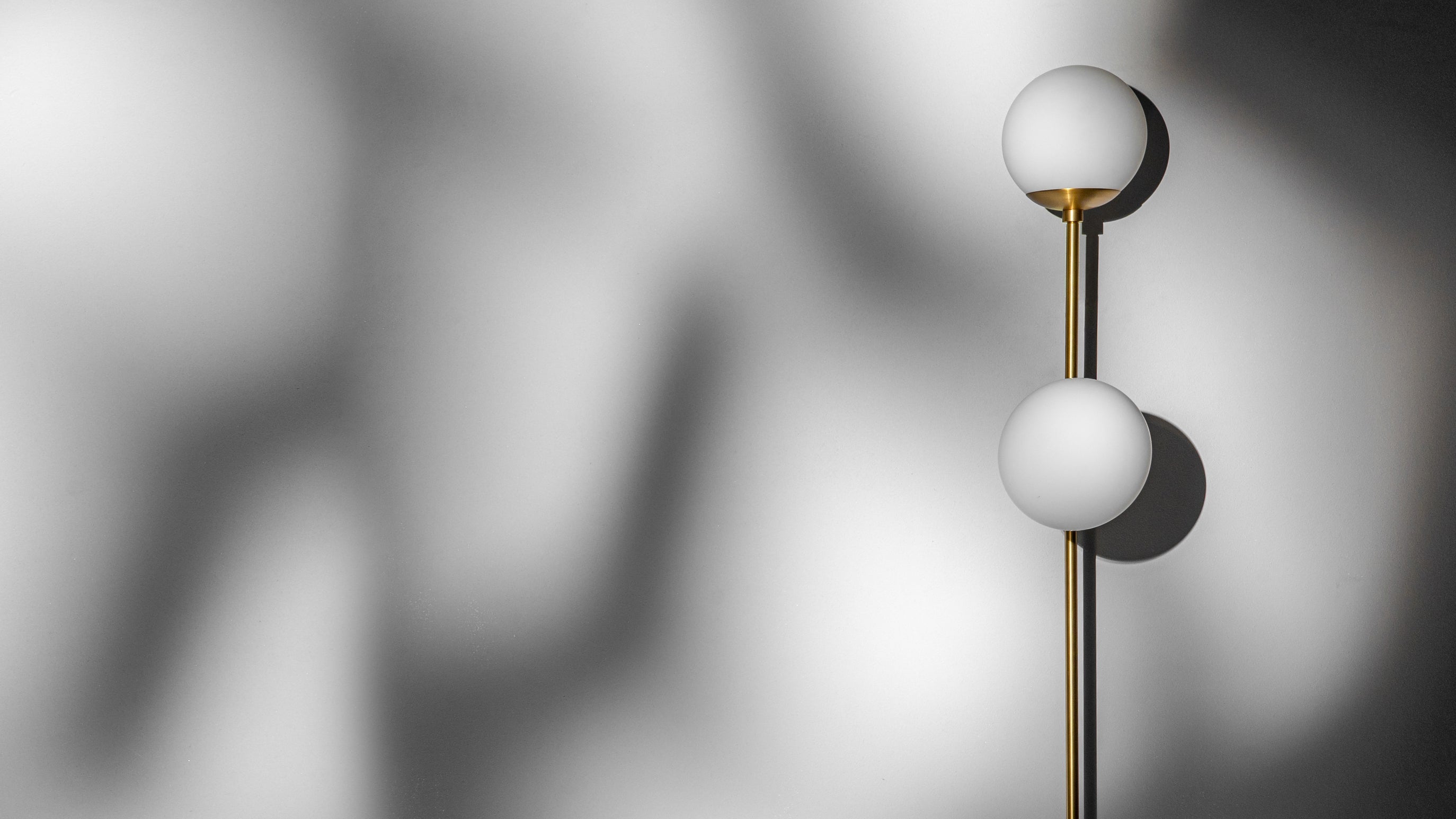 Metall/Glas - Designer-Wandleuchte, Metall/Glas