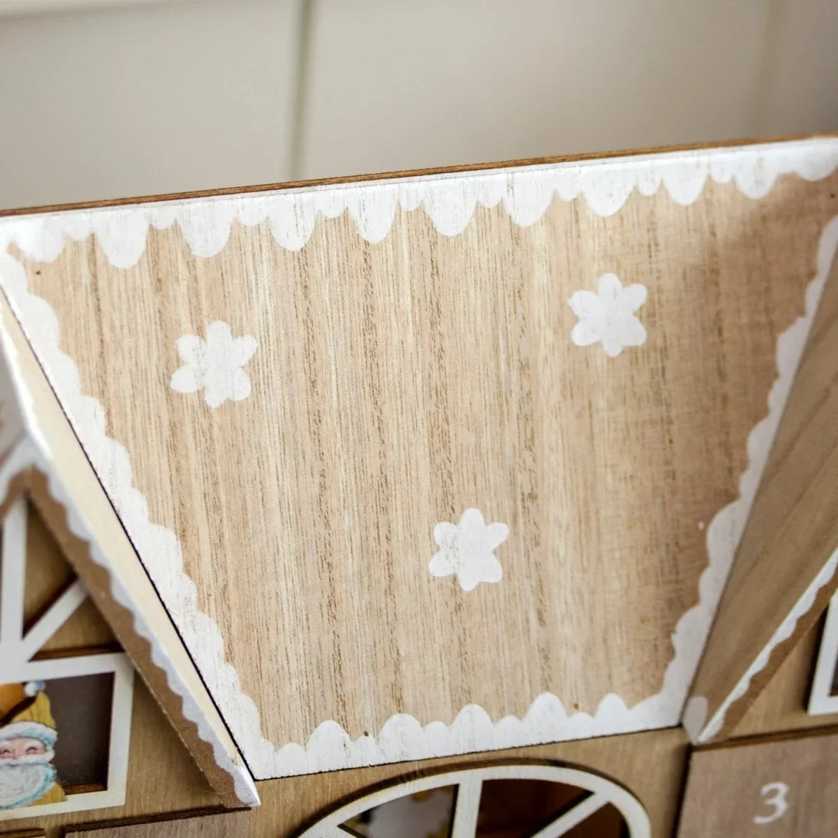 TimberGlow - Adventskalender aus Holz mit LED-Licht
