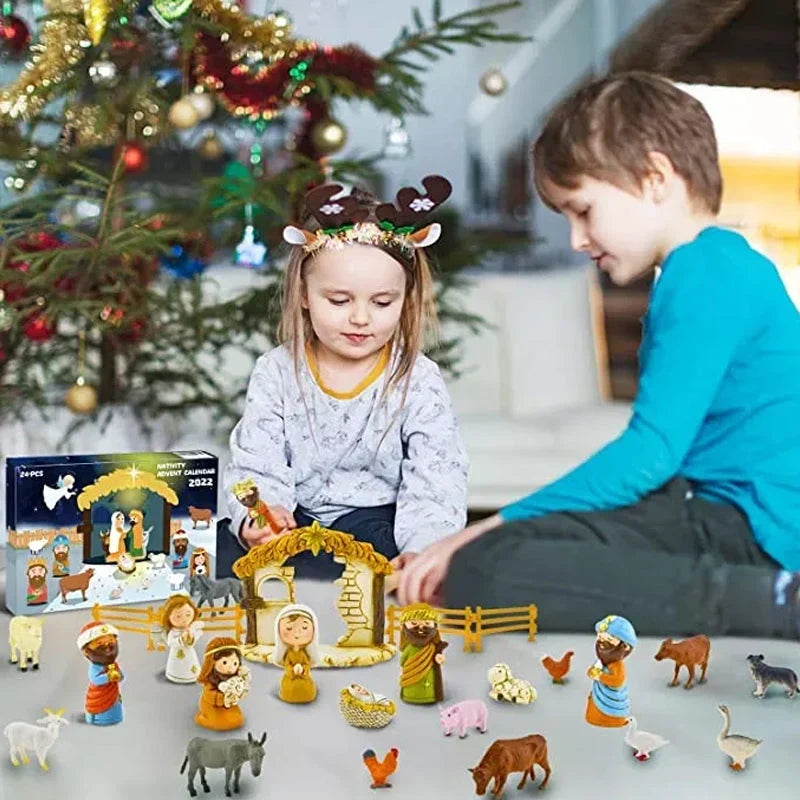 Figurmas - Adventskalender mit 24 Figuren