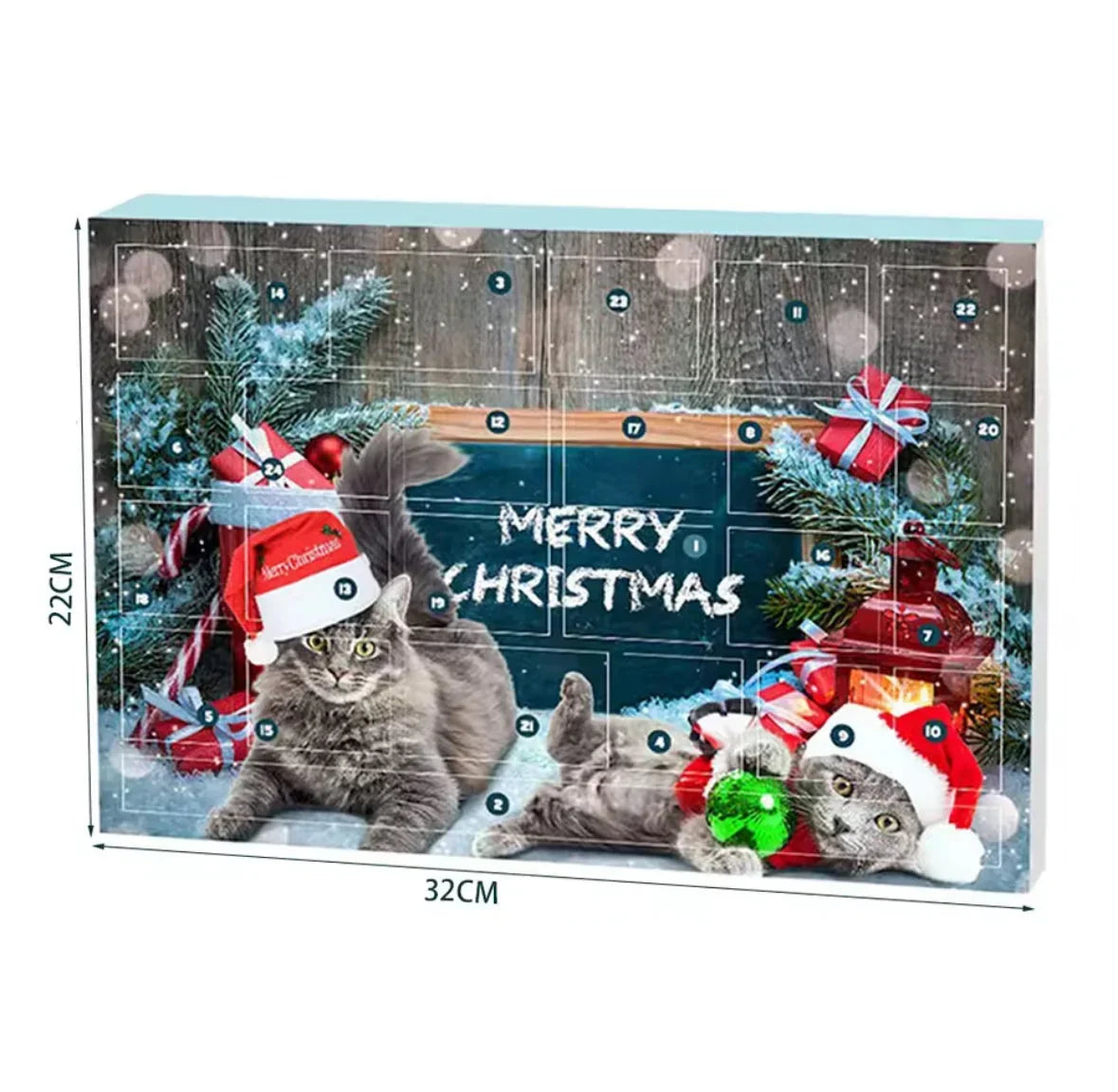 Pawcember - Adventskalender für Haustiere mit 24 Spielzeugen