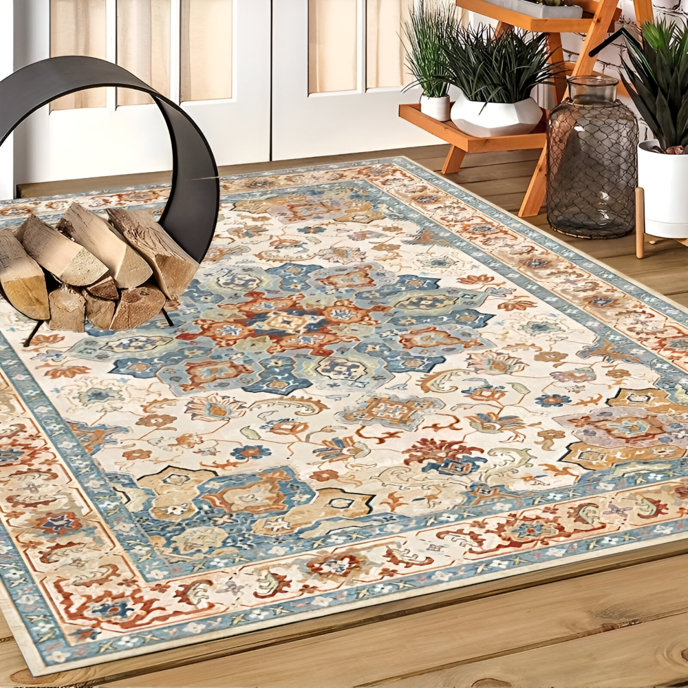 Ashpro - Outdoor Teppich 120x180 cm rutschfest aus Polyester