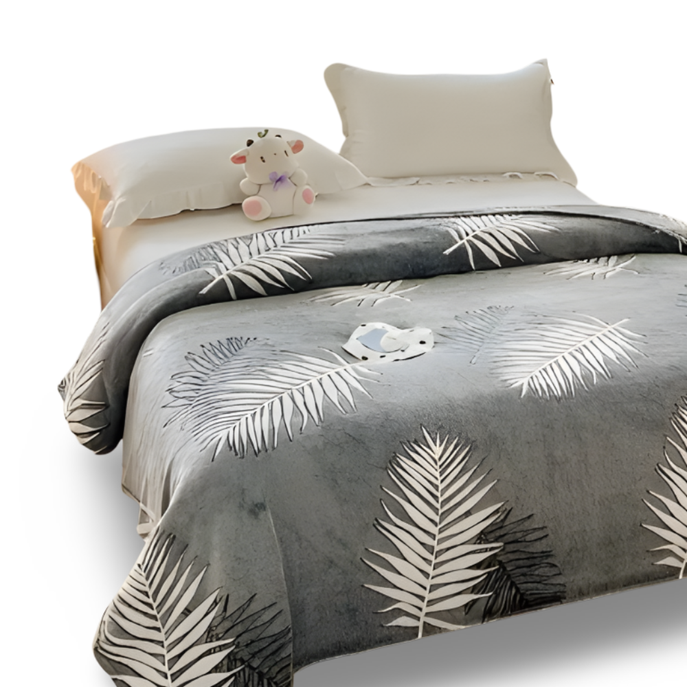 All-Season Coral Fleece Kusheldecke - Weiche, Maschinenwaschbare Decke für Zuhause, Büro und als Geschenk