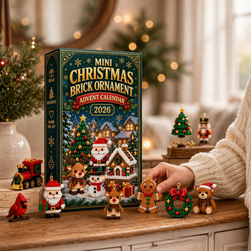 Adventara – 24-Tage-Adventskalender mit Weihnachtsdekorationen
