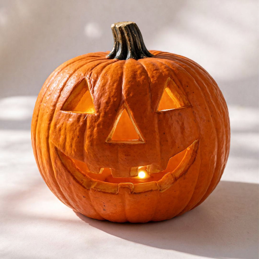 PumpLume – Dekorativer Kürbis mit LED-Licht für Halloween