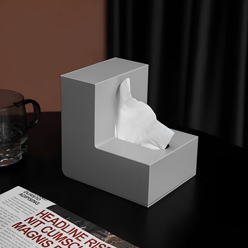 AngleEase - Moderne L-förmiger Tissue Halter - Right Angle Tissue Aufbewahrungsbox