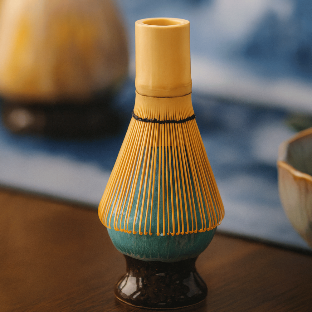 Matcha - Set 8-teilig mit Keramikschale 550 ml