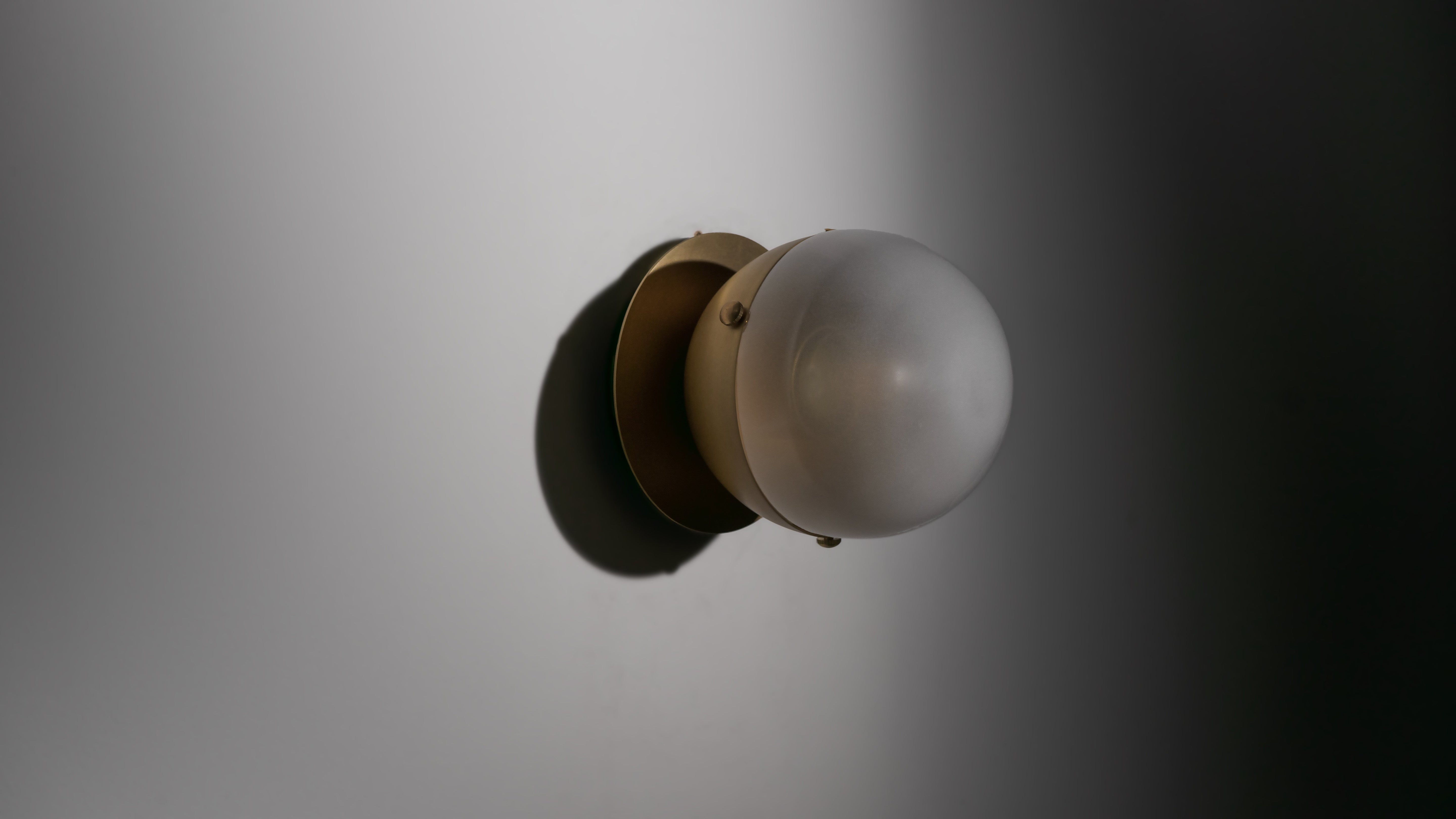 Metall/Glas - Designer-Wandleuchte, Metall/Glas
