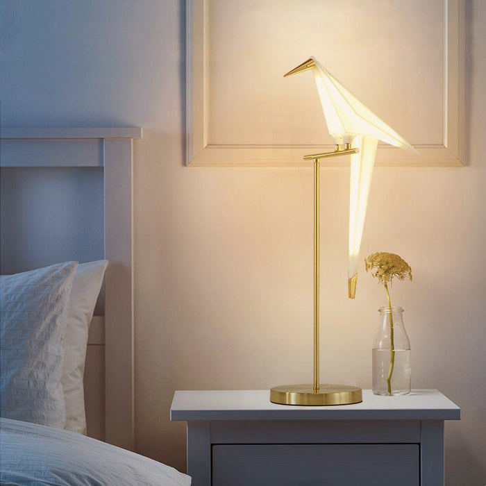 Magnetische - Origami Vogel Lampe