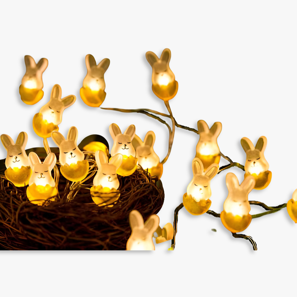 Blinky - Osterlicht - Osterdeko LED Lichterkette 200 cm mit