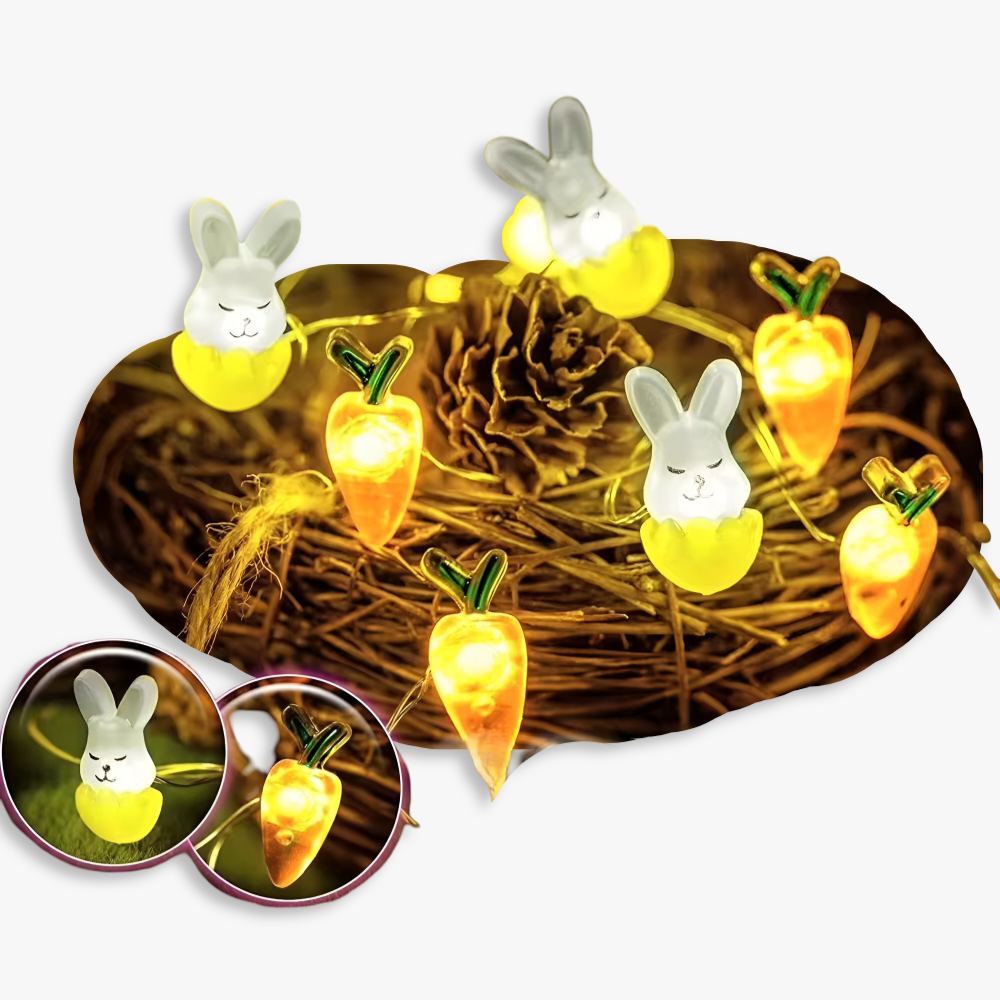 Blinky - Osterlicht - Osterdeko LED Lichterkette 200 cm mit