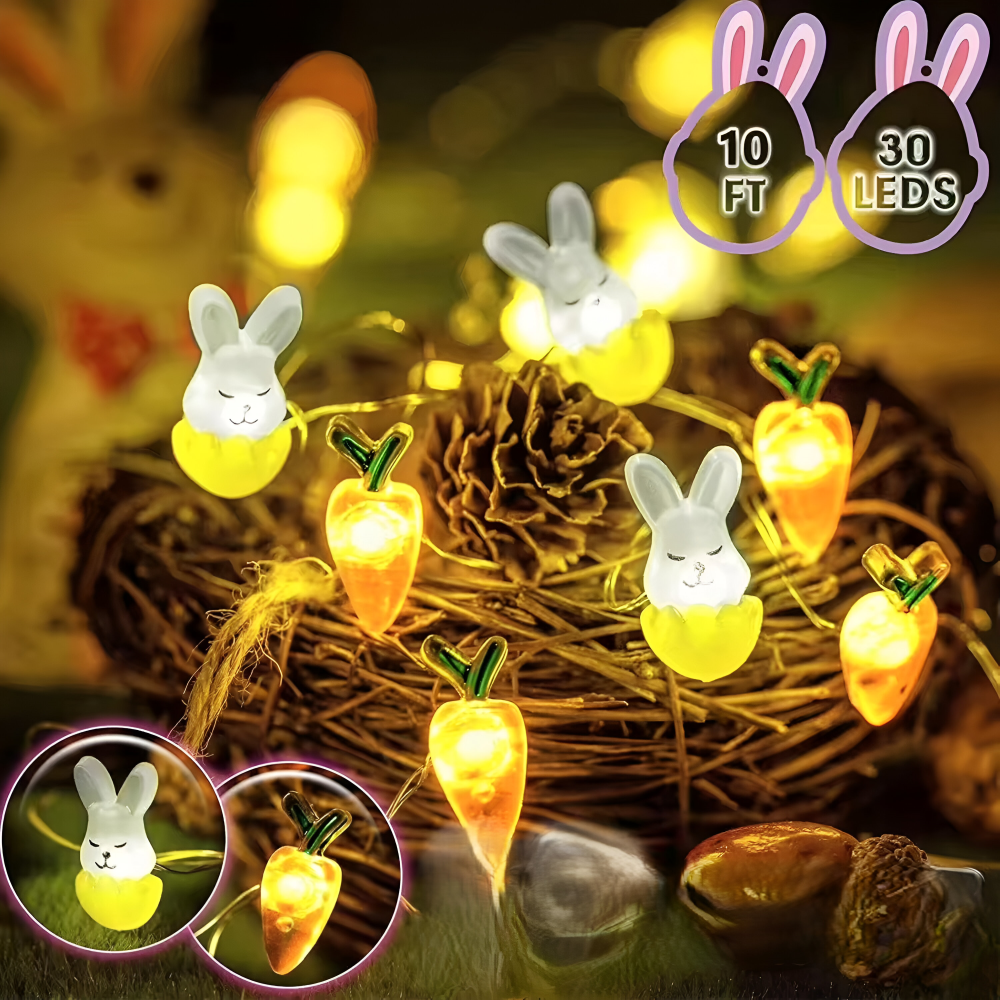 Blinky - Osterlicht - Osterdeko LED Lichterkette 200 cm mit