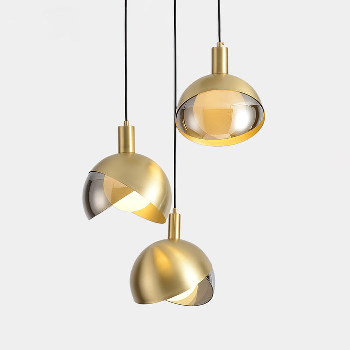 Solara - Metall Pendelleuchte mit Glas