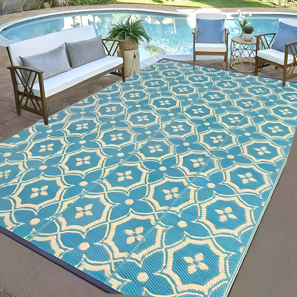Polypropylen - Outdoor-Teppich Polypropylen 122x180 cm