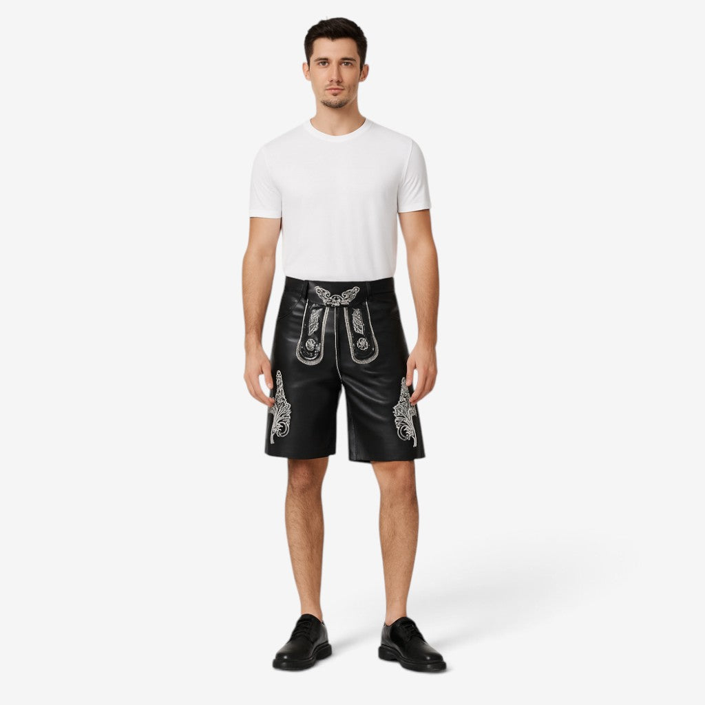 Kurze Trachtenlederhose für Herren