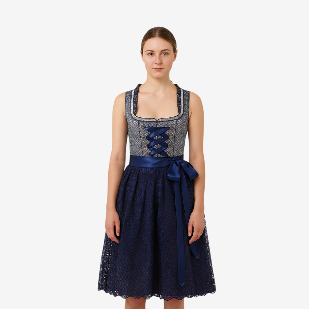 Damen Dirndl mit Schnürung