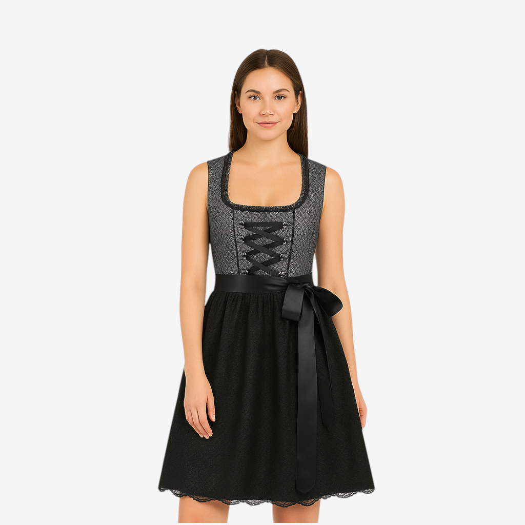 Damen Dirndl mit Schnürung