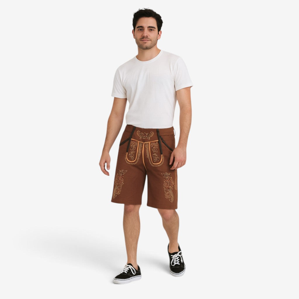 Kurze Trachtenlederhose für Herren