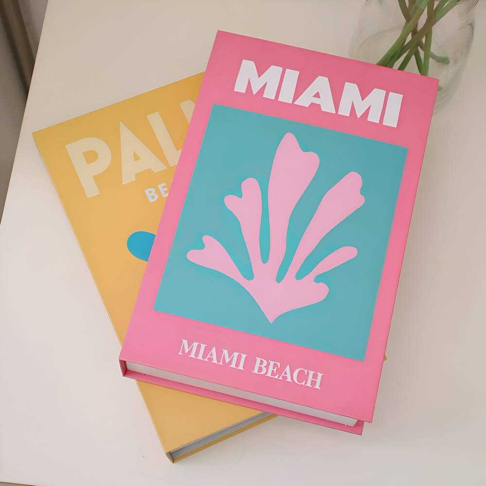 ChicFaux - Deko Bücher Box für Couchtisch & Regal mit