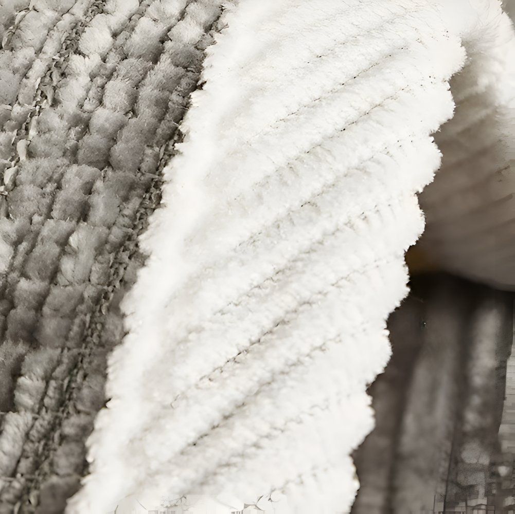 Chic Striped Chenille Sofabezug - Atmungsaktiver, Strukturierter, Haustierfreundliche, Rutschfester Sofabezug