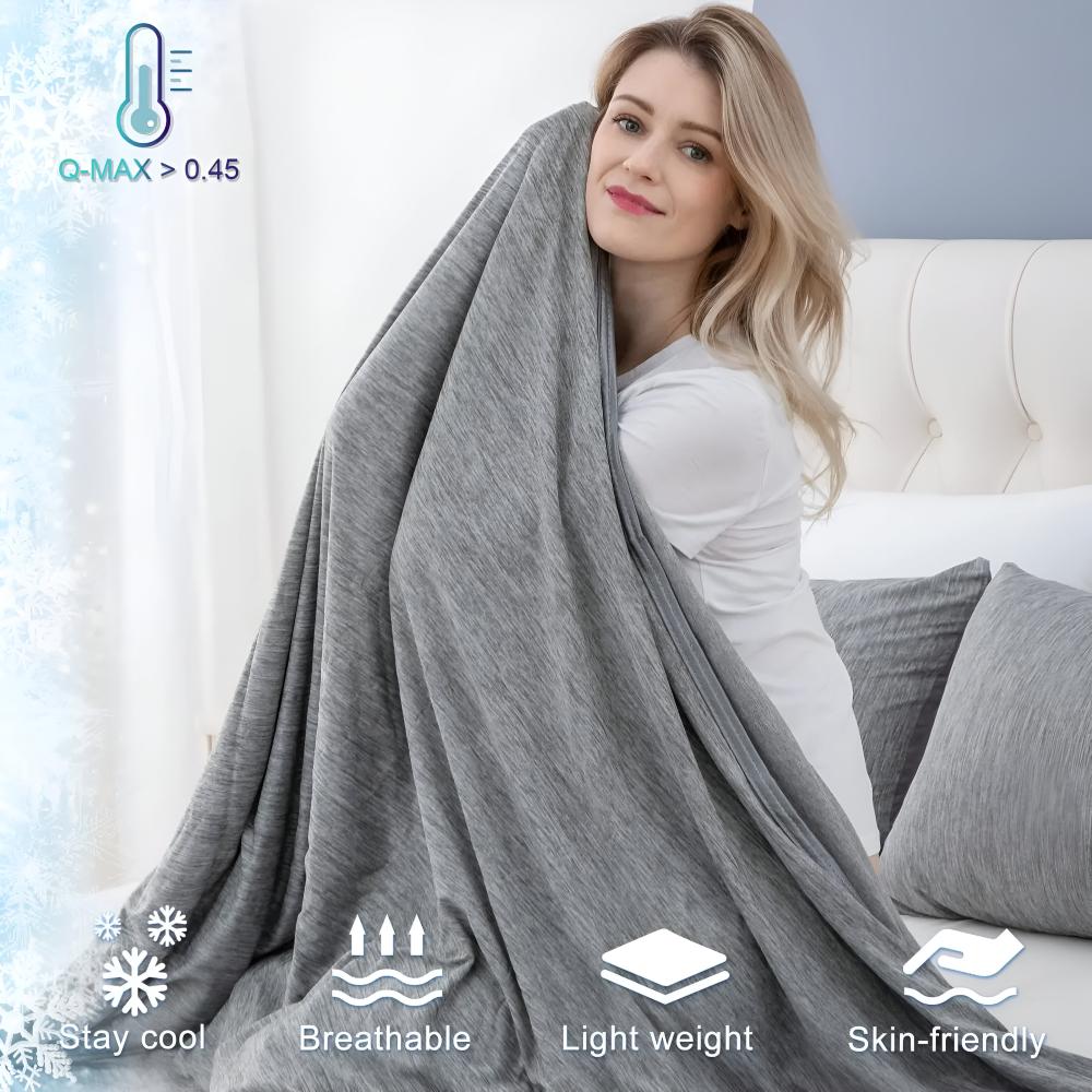 Chilly - Kühldecke - Kühlende Sommerdecke aus Baumwolle +