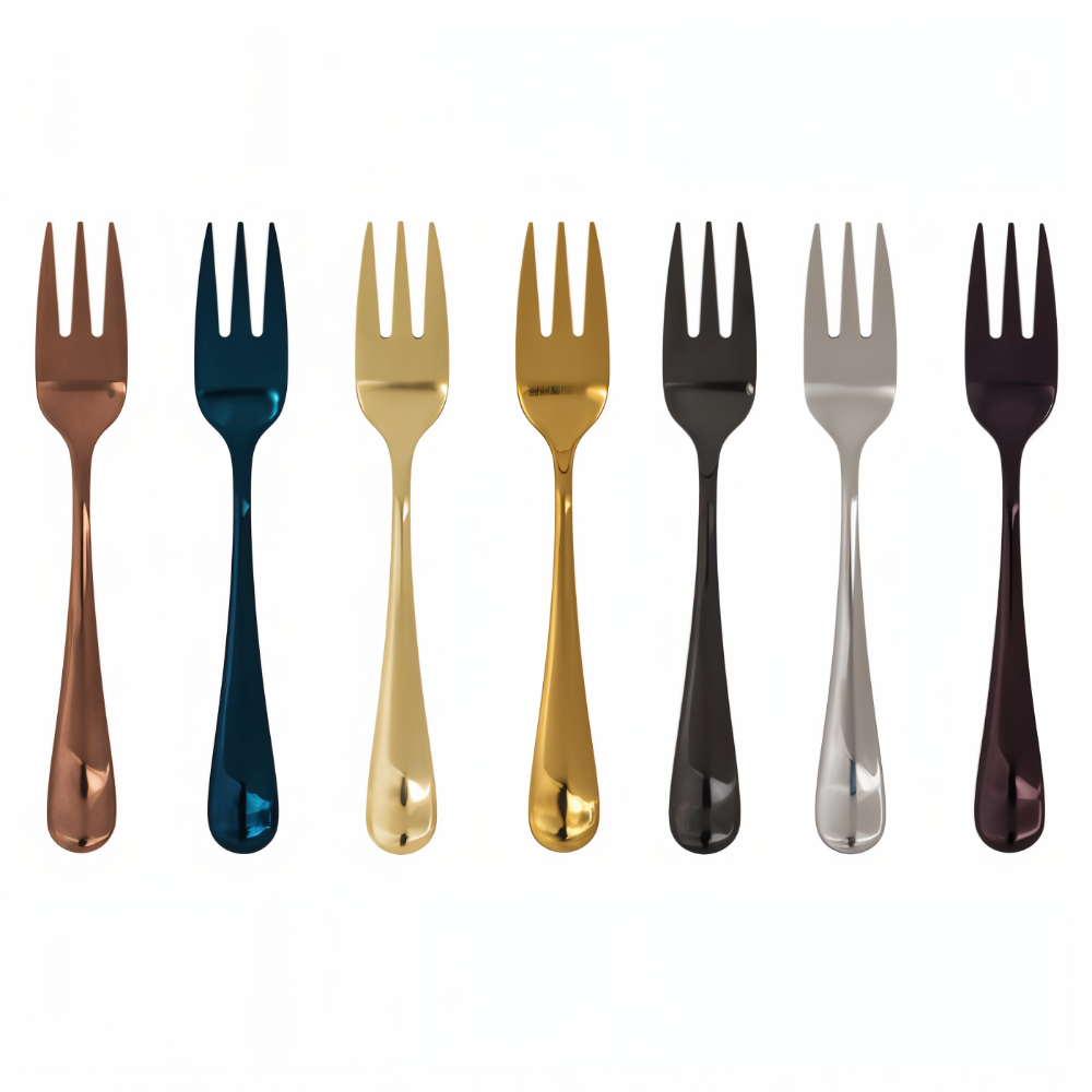 ChromaForks - Dessertgabeln Edelstahl Set 4/6-teilig