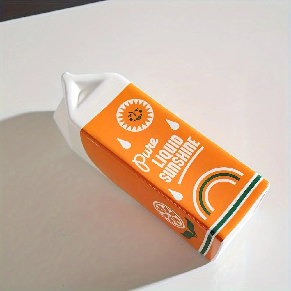 Dekovase - Keramik Saftbox-Form 22x7 cm