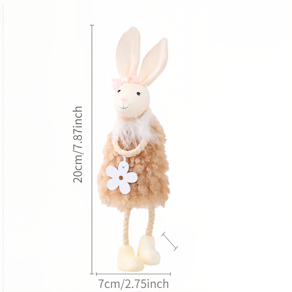 ConyDolly - Hängende Osterdeko Hasenpuppe aus Vliesstoff