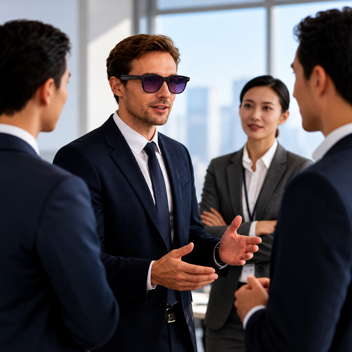 SmartLensix - Colmi A2 AI Smart-Sonnenbrille mit 8 MP Kamera
