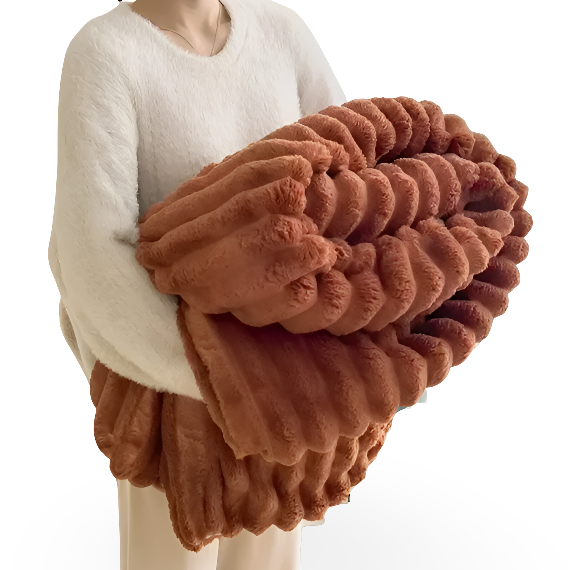 CozyBlanket - Luxuriöse Plüsch-Fleece-Decke für das Sofa - weiche, warme und kuschelige Decke für Sofa und Wohnzimmer