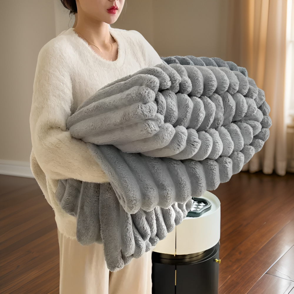 CozyBlanket - Luxuriöse Plüsch-Fleece-Decke für das Sofa - weiche, warme und kuschelige Decke für Sofa und Wohnzimmer