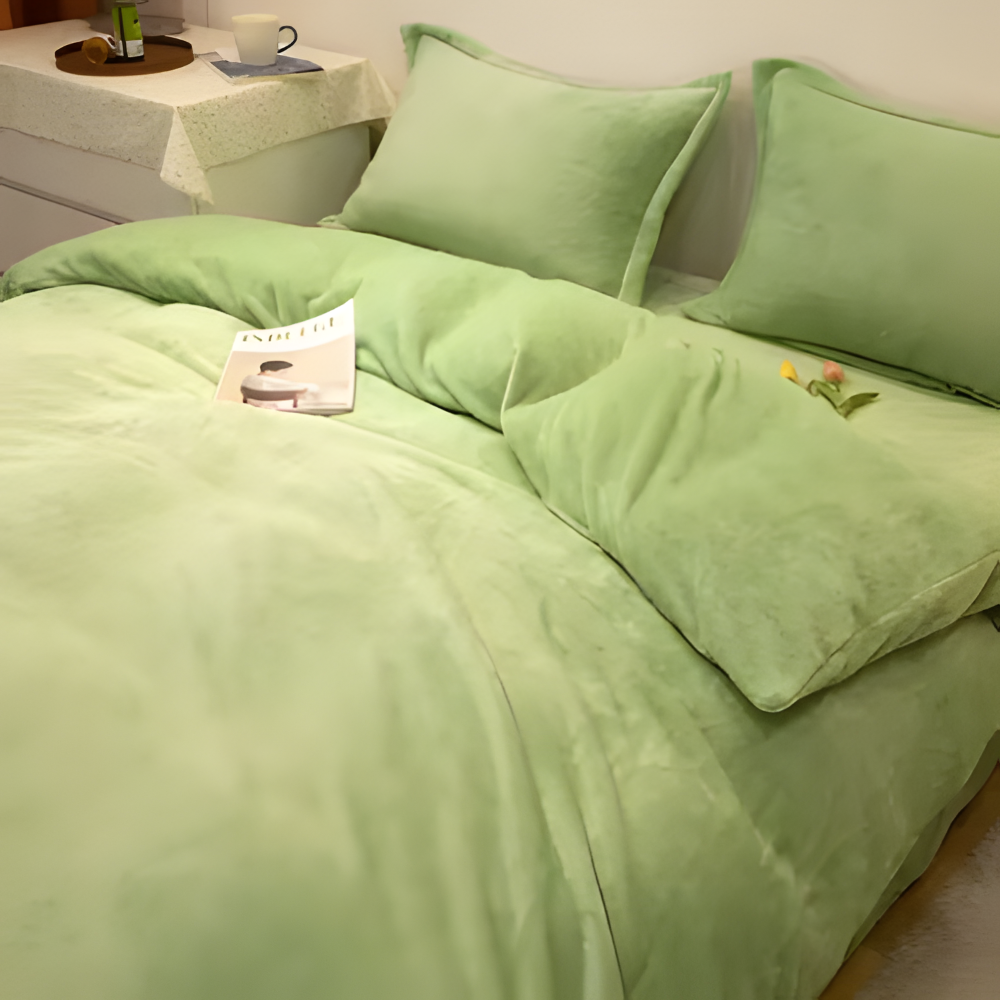 Flanell - Bettbezug warm & weich