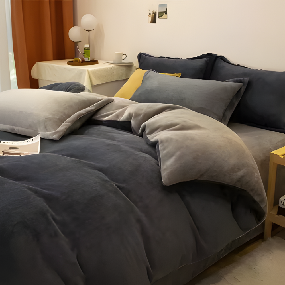 Flanell - Bettbezug warm & weich