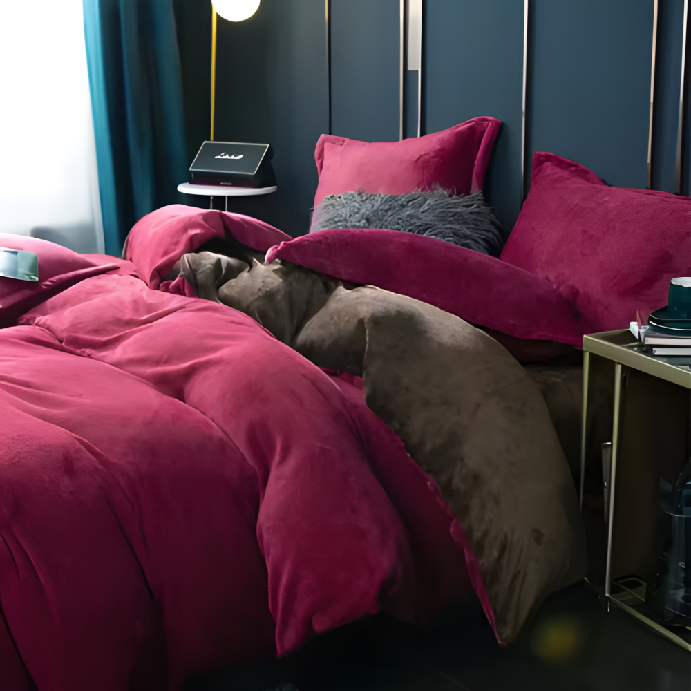 Flanell - Bettbezug warm & weich