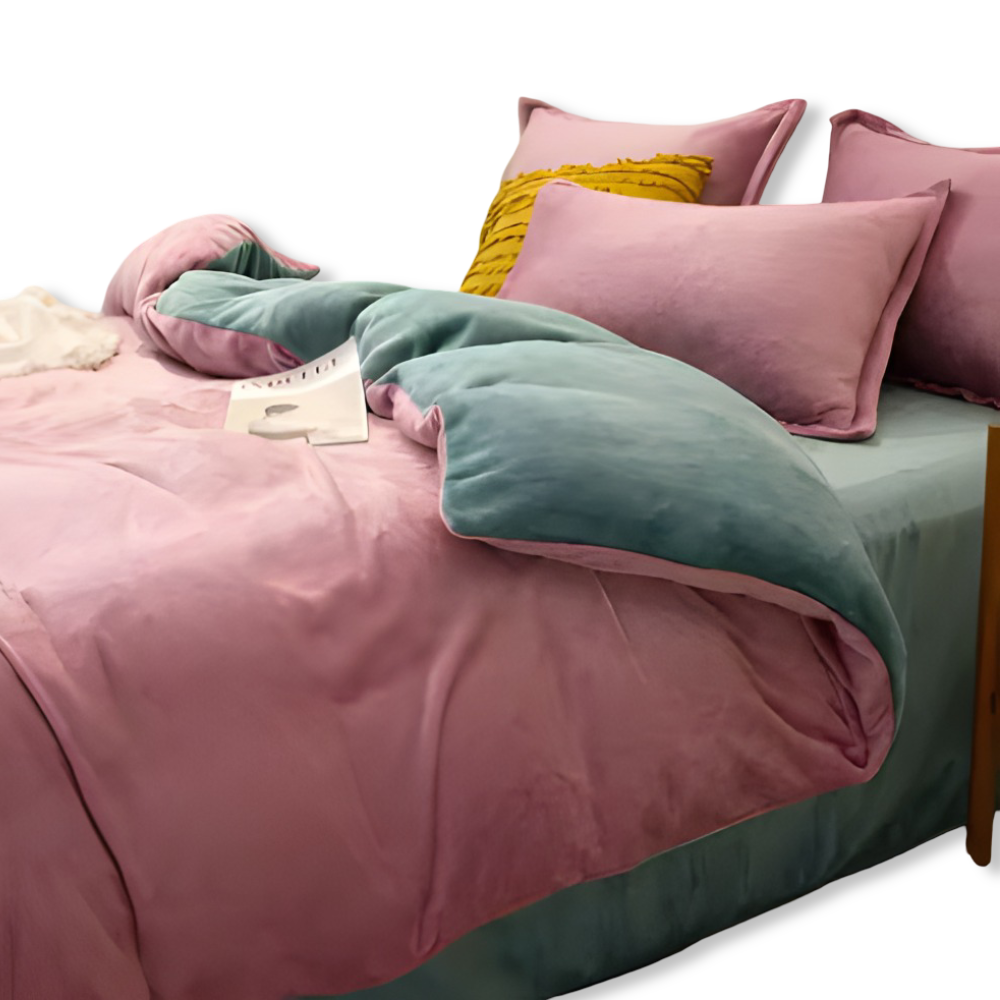 Flanell - Bettbezug warm & weich