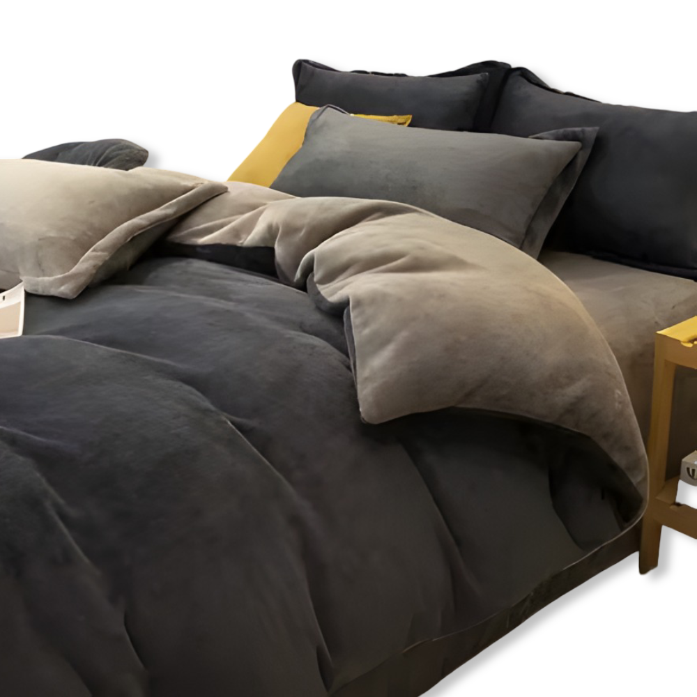 Flanell - Bettbezug warm & weich