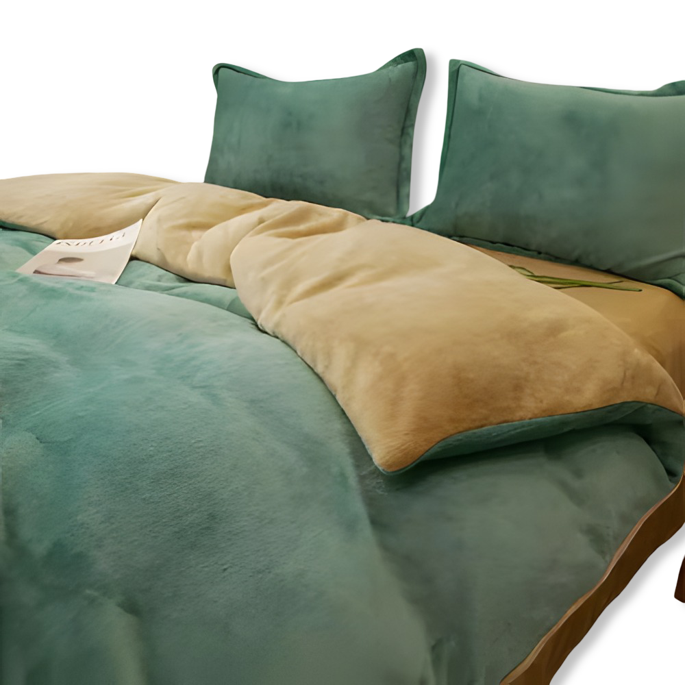 Flanell - Bettbezug warm & weich